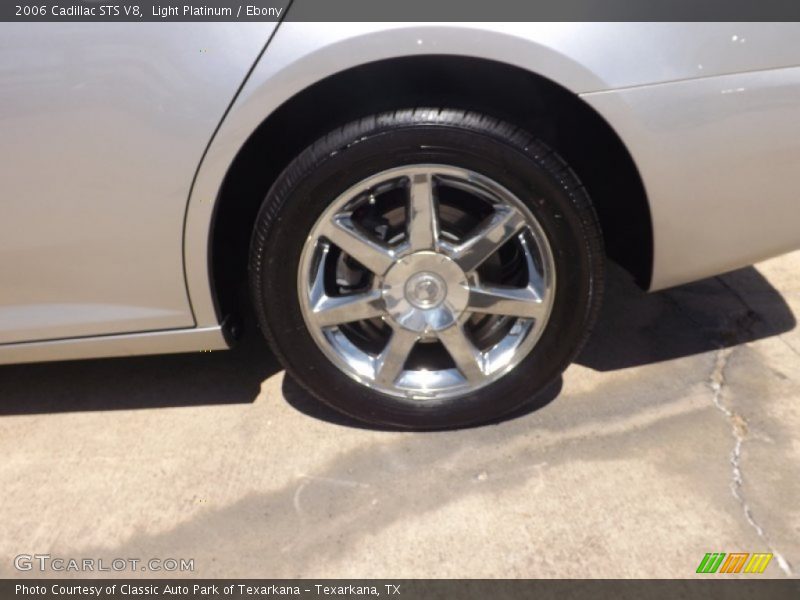 Light Platinum / Ebony 2006 Cadillac STS V8