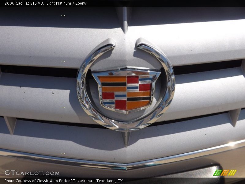 Light Platinum / Ebony 2006 Cadillac STS V8