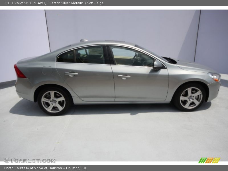 Electric Silver Metallic / Soft Beige 2013 Volvo S60 T5 AWD