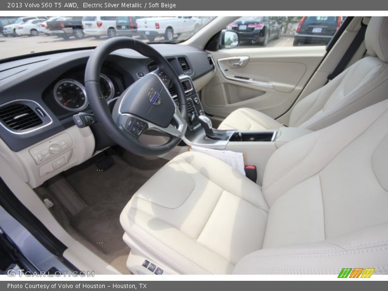  2013 S60 T5 AWD Soft Beige Interior