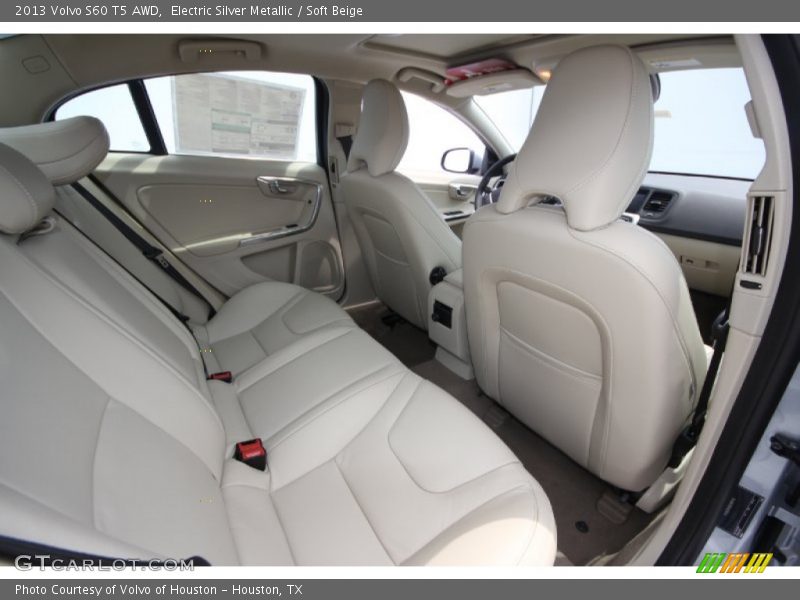  2013 S60 T5 AWD Soft Beige Interior