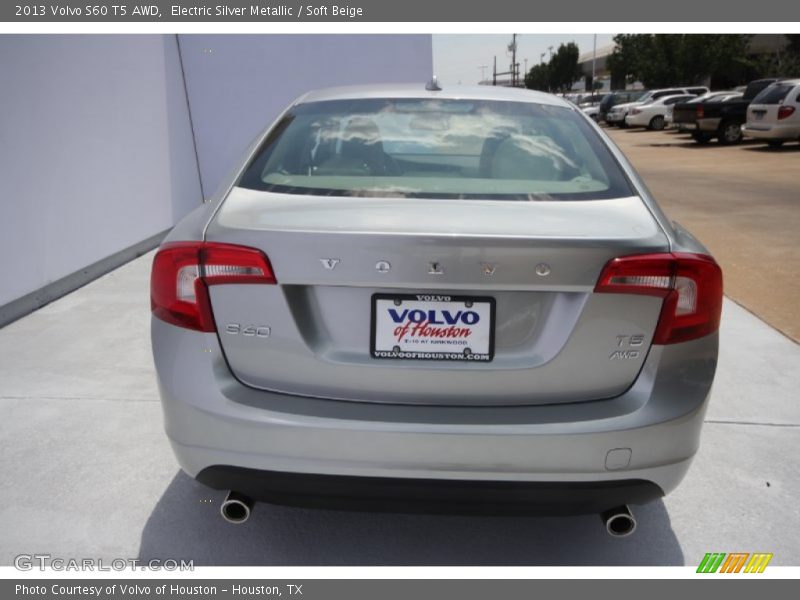 Electric Silver Metallic / Soft Beige 2013 Volvo S60 T5 AWD