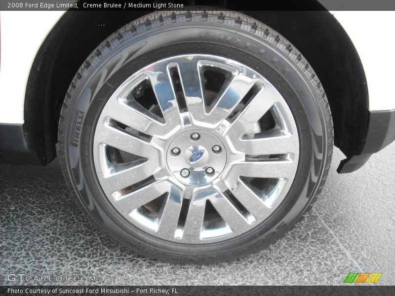 Creme Brulee / Medium Light Stone 2008 Ford Edge Limited