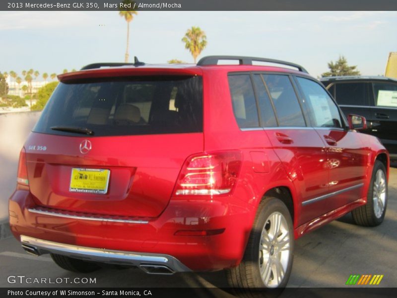 Mars Red / Almond/Mocha 2013 Mercedes-Benz GLK 350