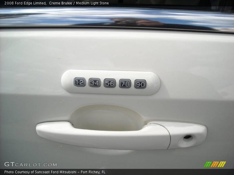 Creme Brulee / Medium Light Stone 2008 Ford Edge Limited