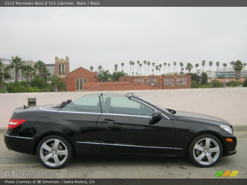 Black / Black 2013 Mercedes-Benz E 350 Cabriolet