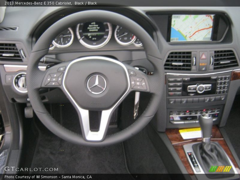 Black / Black 2013 Mercedes-Benz E 350 Cabriolet