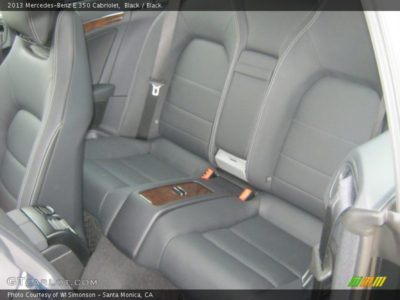 Black / Black 2013 Mercedes-Benz E 350 Cabriolet