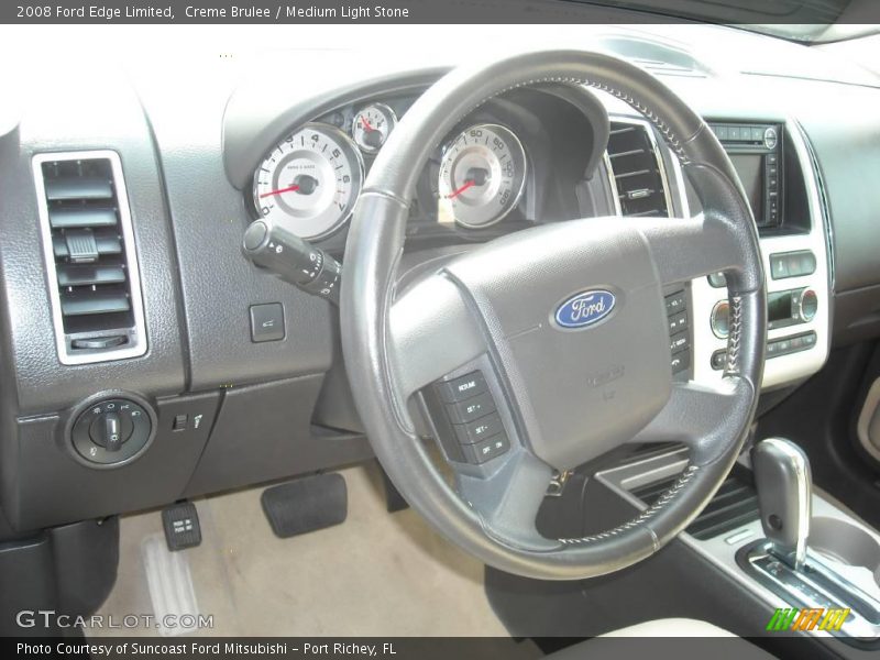 Creme Brulee / Medium Light Stone 2008 Ford Edge Limited