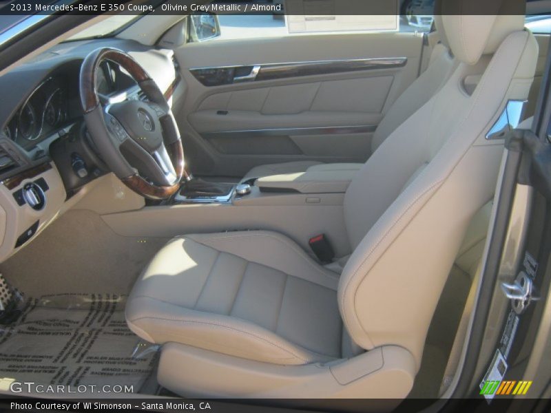 Front Seat of 2013 E 350 Coupe