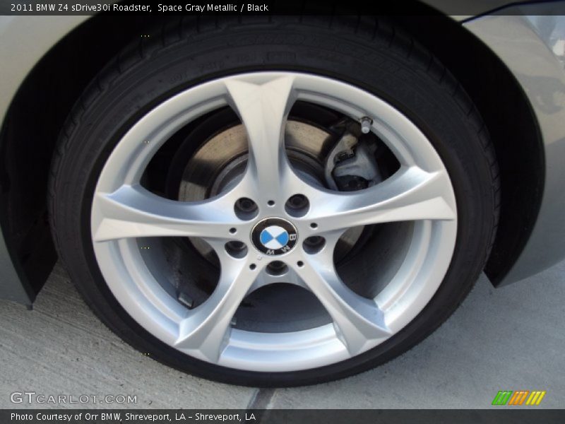 Space Gray Metallic / Black 2011 BMW Z4 sDrive30i Roadster
