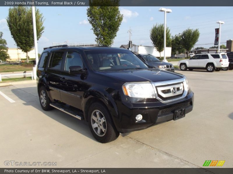 Formal Black / Gray 2009 Honda Pilot Touring