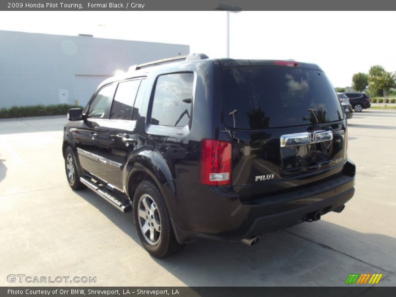 Formal Black / Gray 2009 Honda Pilot Touring