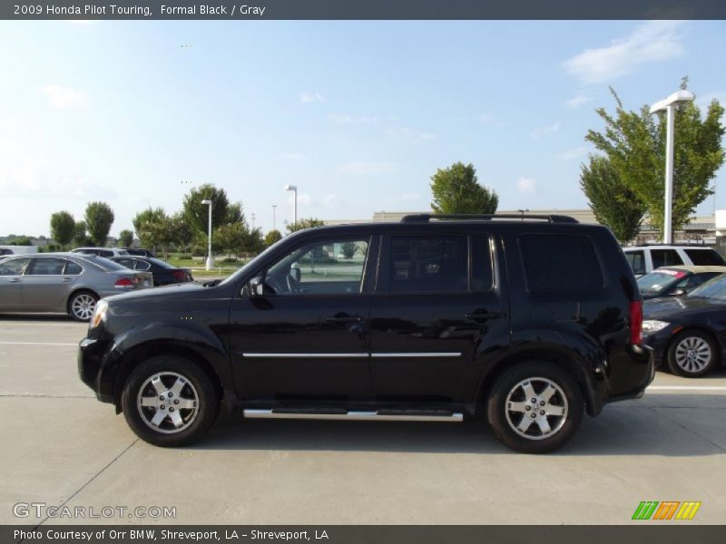 Formal Black / Gray 2009 Honda Pilot Touring