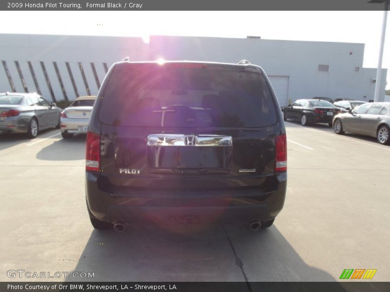 Formal Black / Gray 2009 Honda Pilot Touring