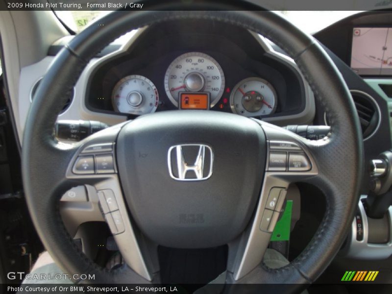 Formal Black / Gray 2009 Honda Pilot Touring