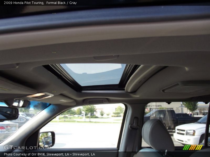 Formal Black / Gray 2009 Honda Pilot Touring
