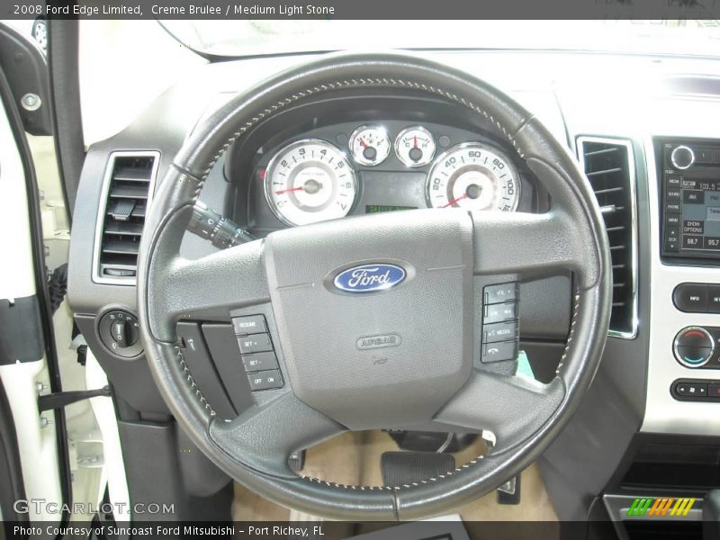 Creme Brulee / Medium Light Stone 2008 Ford Edge Limited