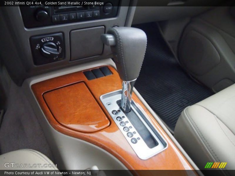 Golden Sand Metallic / Stone Beige 2002 Infiniti QX4 4x4