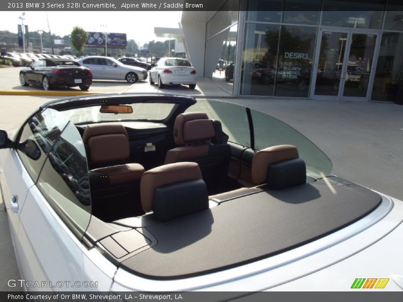 Alpine White / Saddle Brown 2013 BMW 3 Series 328i Convertible