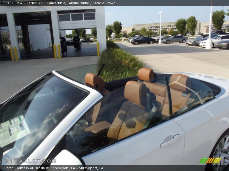 Alpine White / Saddle Brown 2013 BMW 3 Series 328i Convertible