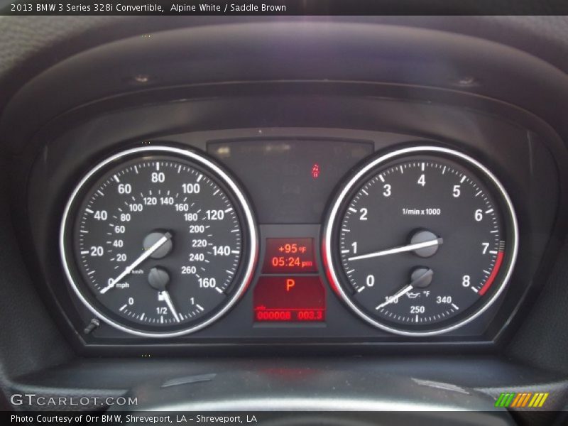  2013 3 Series 328i Convertible 328i Convertible Gauges