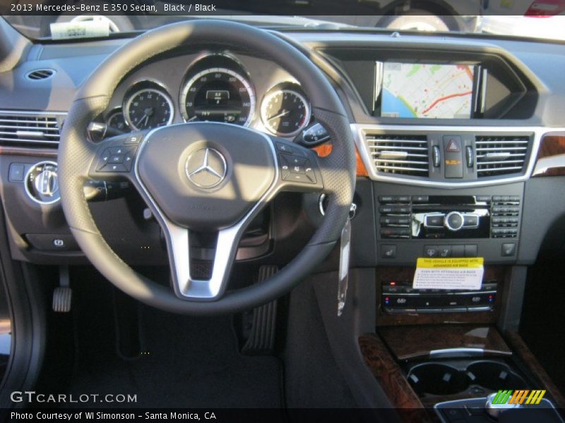 Black / Black 2013 Mercedes-Benz E 350 Sedan