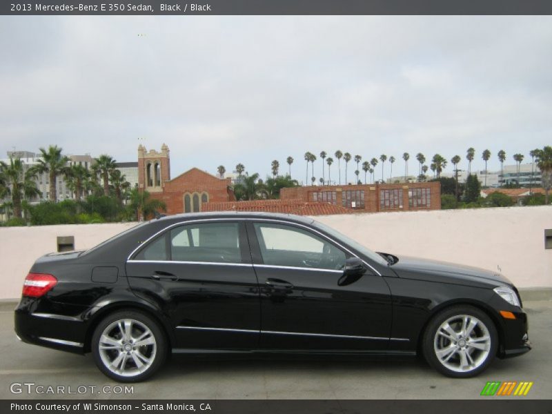 Black / Black 2013 Mercedes-Benz E 350 Sedan