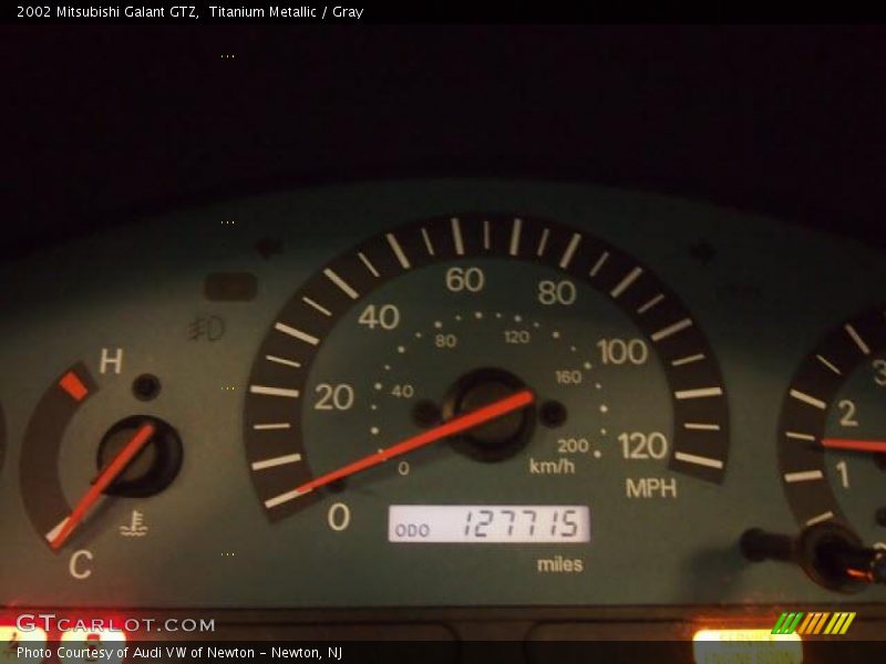 Titanium Metallic / Gray 2002 Mitsubishi Galant GTZ