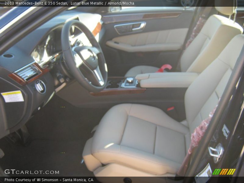 Lunar Blue Metallic / Almond/Mocha 2013 Mercedes-Benz E 350 Sedan