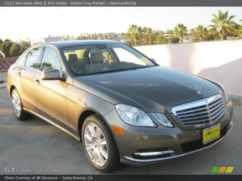 Indium Grey Metallic / Almond/Mocha 2013 Mercedes-Benz E 350 Sedan