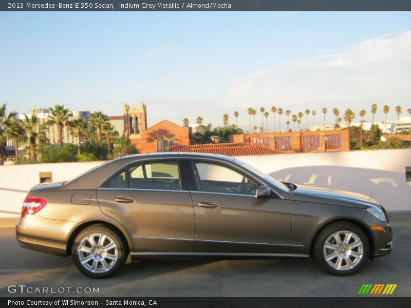 Indium Grey Metallic / Almond/Mocha 2013 Mercedes-Benz E 350 Sedan