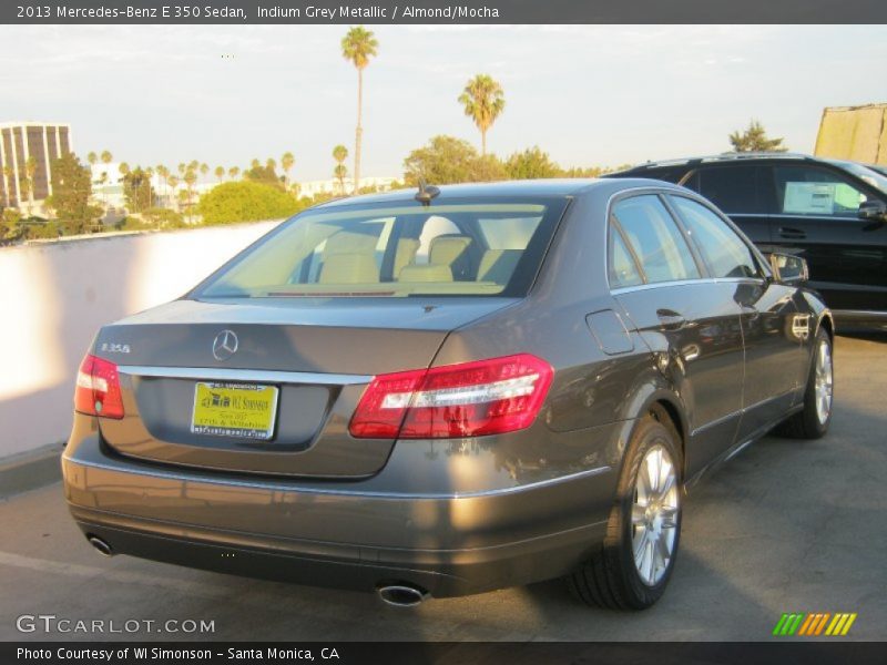 Indium Grey Metallic / Almond/Mocha 2013 Mercedes-Benz E 350 Sedan