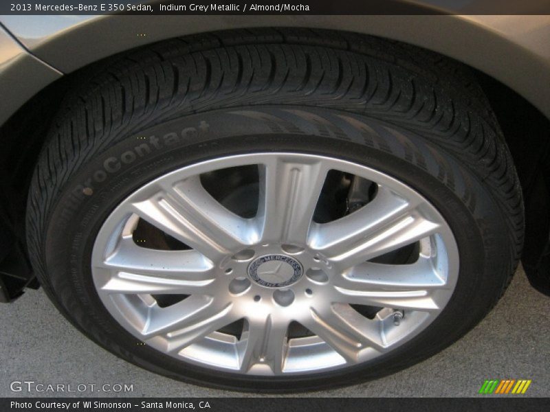 Indium Grey Metallic / Almond/Mocha 2013 Mercedes-Benz E 350 Sedan