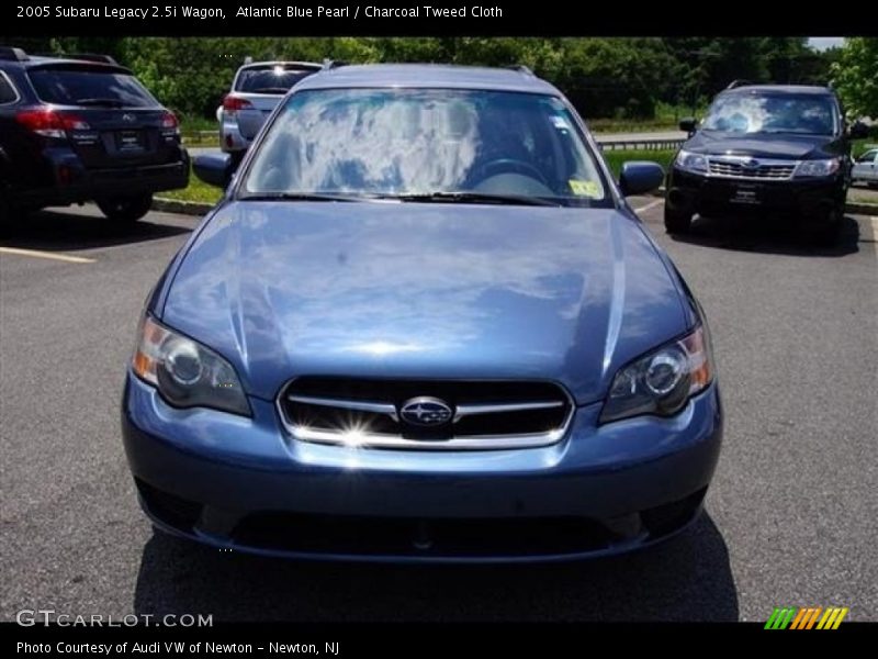 Atlantic Blue Pearl / Charcoal Tweed Cloth 2005 Subaru Legacy 2.5i Wagon