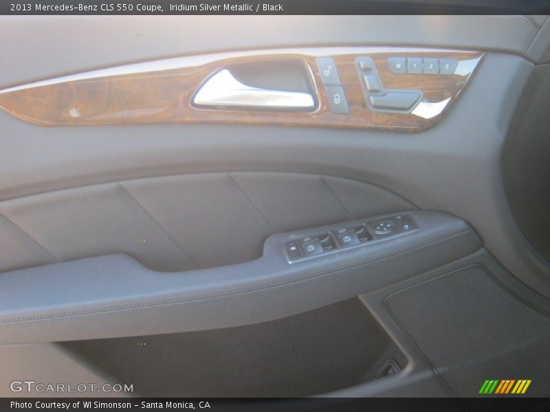 Iridium Silver Metallic / Black 2013 Mercedes-Benz CLS 550 Coupe