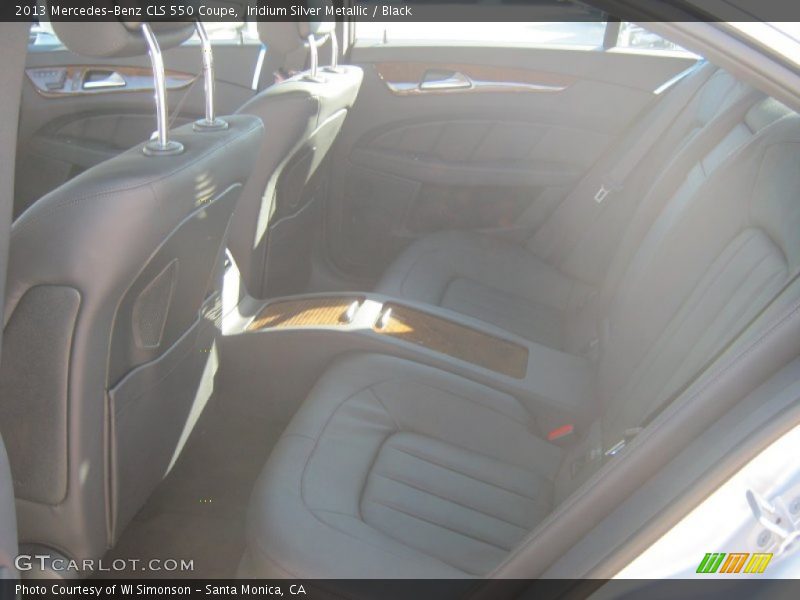 Iridium Silver Metallic / Black 2013 Mercedes-Benz CLS 550 Coupe