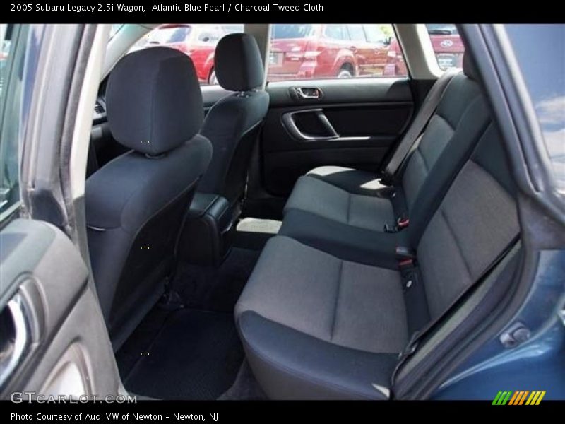 Atlantic Blue Pearl / Charcoal Tweed Cloth 2005 Subaru Legacy 2.5i Wagon
