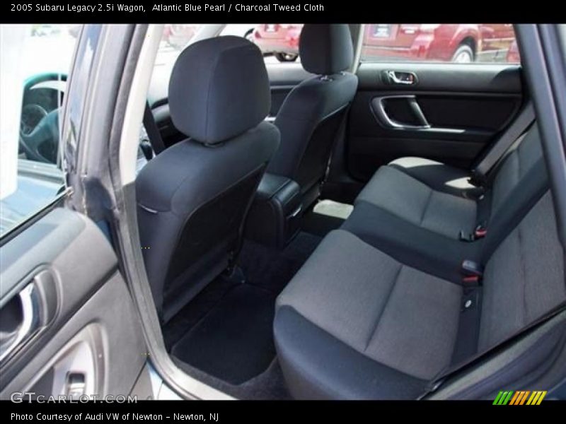 Atlantic Blue Pearl / Charcoal Tweed Cloth 2005 Subaru Legacy 2.5i Wagon