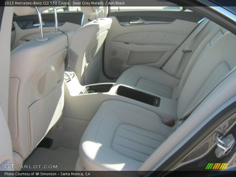 Steel Grey Metallic / Ash/Black 2013 Mercedes-Benz CLS 550 Coupe