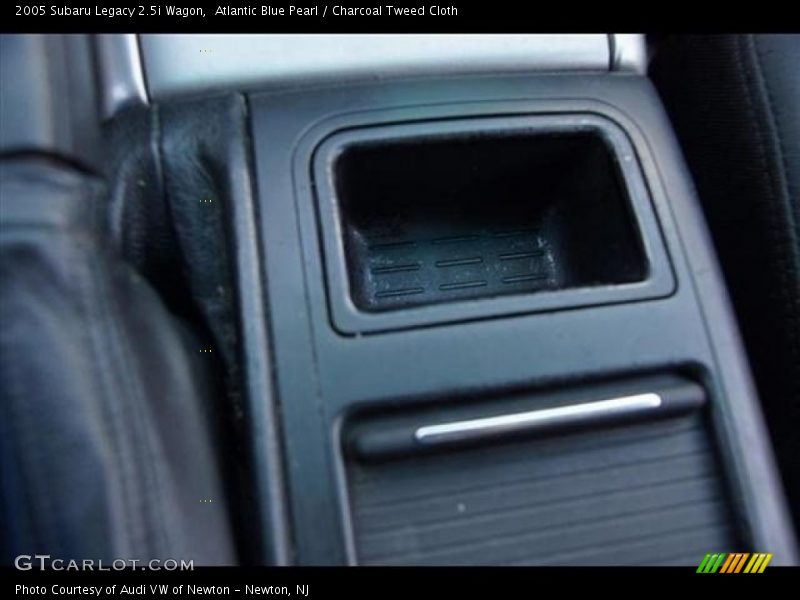 Atlantic Blue Pearl / Charcoal Tweed Cloth 2005 Subaru Legacy 2.5i Wagon
