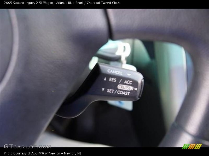Atlantic Blue Pearl / Charcoal Tweed Cloth 2005 Subaru Legacy 2.5i Wagon