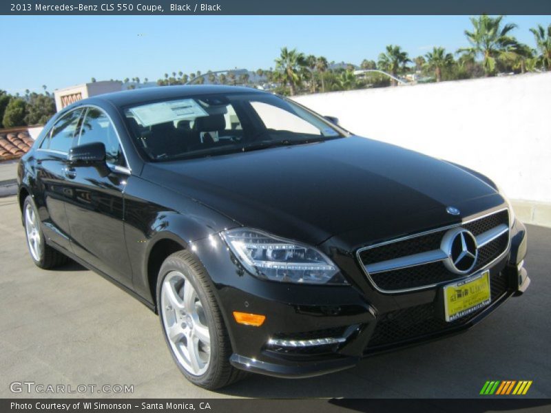 Black / Black 2013 Mercedes-Benz CLS 550 Coupe
