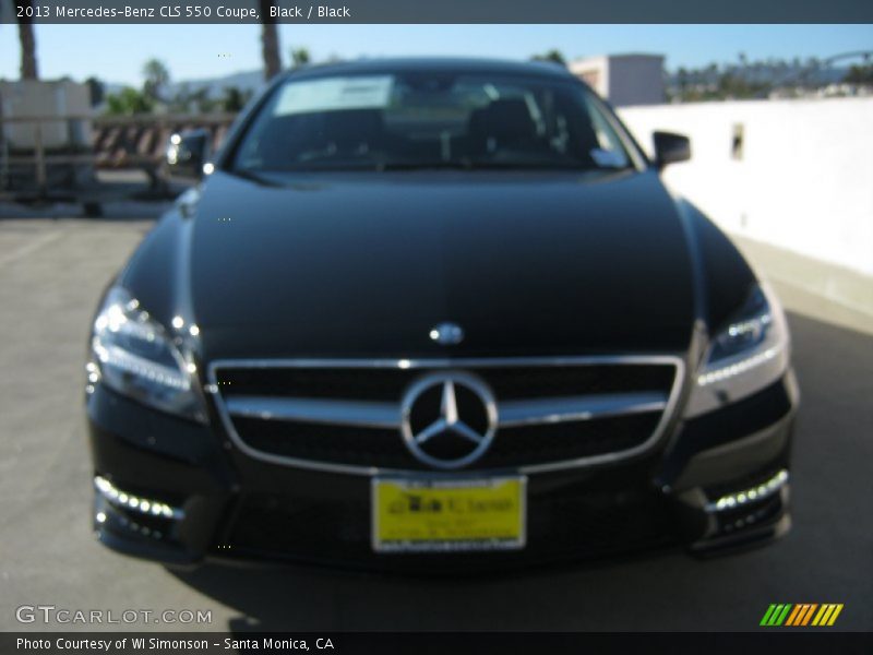 Black / Black 2013 Mercedes-Benz CLS 550 Coupe