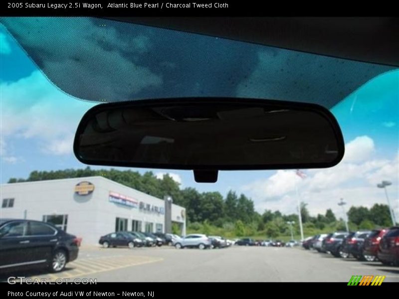 Atlantic Blue Pearl / Charcoal Tweed Cloth 2005 Subaru Legacy 2.5i Wagon