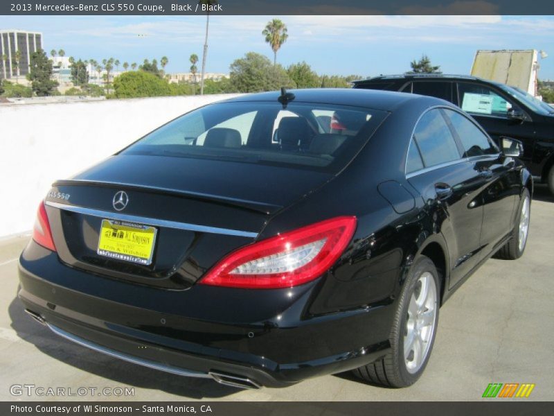 Black / Black 2013 Mercedes-Benz CLS 550 Coupe