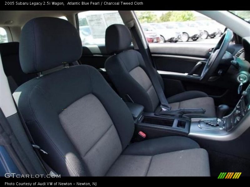 Atlantic Blue Pearl / Charcoal Tweed Cloth 2005 Subaru Legacy 2.5i Wagon