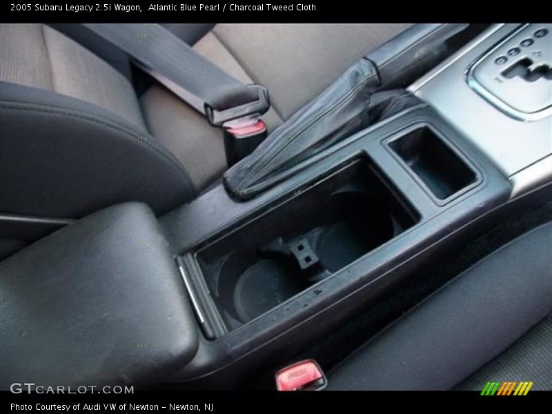 Atlantic Blue Pearl / Charcoal Tweed Cloth 2005 Subaru Legacy 2.5i Wagon