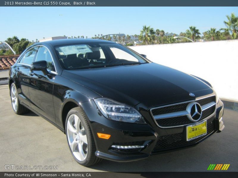 Black / Black 2013 Mercedes-Benz CLS 550 Coupe