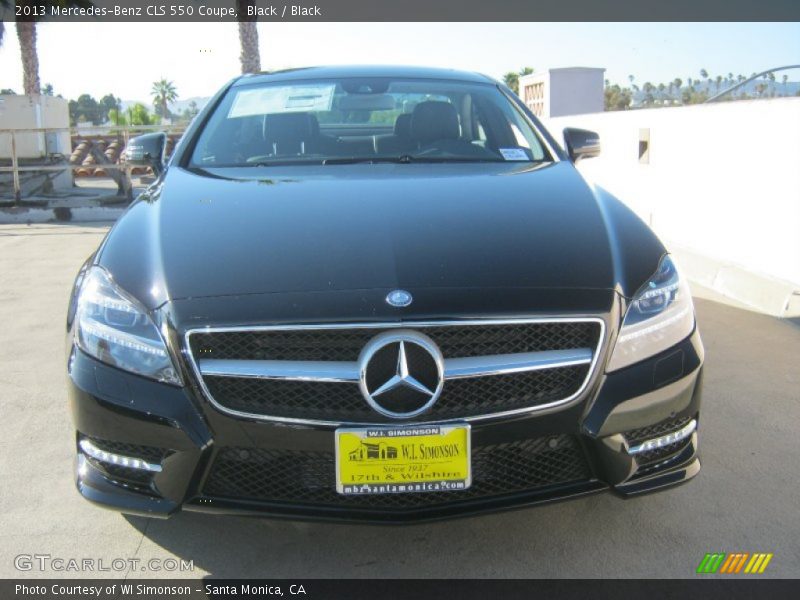 Black / Black 2013 Mercedes-Benz CLS 550 Coupe